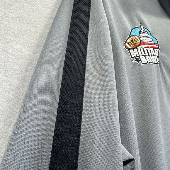 Nike Wake Forest Military Bowl Epic Dri-fit Training Jacket Mens XL Gray Black - Picture 14 of 16